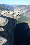 You can see the small talus cave at the precipice where the unfortunate hikers killed by lightning in 1983 took refuge, but to no avail.