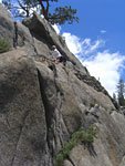 A single railing tests your nerves