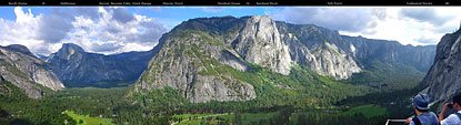 Some of the best views in Yosemite Valley are from the hard-won vista points along the Yosemite Falls trail
