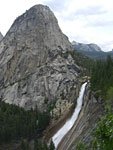 Liberty Cap above Nevada Falls 
