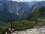 At Stanford Point, another hiker pointed out several landmarks you can't see from the valley