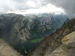 Yosemite Falls from the Pohono Trail 