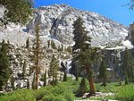 A waterfall near Bighorn Park