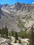 Climbing high above Mirror Lake