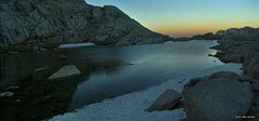 Dawn on the pond at Trail Camp