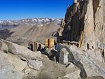 At Trail Crest is the first view to the other side of the mountain