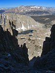 Several gaping chutes along the path offer a quick ride down