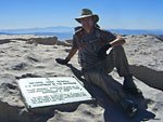 Summit marker plaque