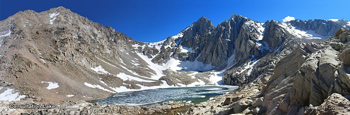 Rae Lakes view southeast