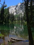 The river slows to catch its breath