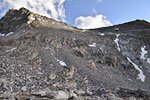 Hikers make their way down from Glen Pass. Well, you'll just have to take my word for it - it's a big hill.