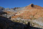 11699 ft. Red Peak (R) and Red Peak Pass, just right of the lowest notch