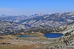 Unnamed lakes north of Post Peak Pass 