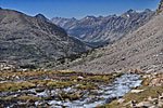 The north side of Forester Pass