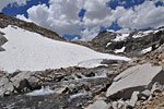 The rugged south approach to Muir Pass