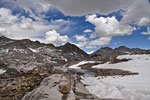 A storm moved in, adding drama on the climb to 11,955' Muir Pass.