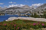 Remote Marie Lake, a hard-won treasure only for JMT hikers