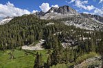 Tully Hole is a verdant meadow surrounded by high ridges