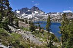 Garnet is one of the most magical of all the Sierra lakes