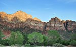 Sunset in Zion