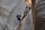 Avoiding slipping and banging your elbows and knees is difficult