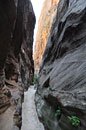 Steep walls of Behunin