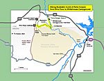 Map, hiking Buckskin Gulch & Paria Canyon