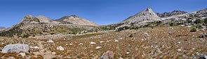 Climbing to Taboose Pass from the west.