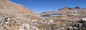 At the top of the Sierra Nevada on Taboose Pass.