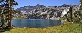 Marion Lake in Lake Basin, Kings Canyon National Park, California