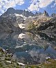 Each of the peaks has a name. The highest is Clyde Minaret at left