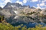 Iceberg Lake and the Minarets