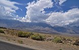 The Eastern Sierra from Hwy. 395 on the return trip