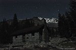 After dinner, there is time to learn about the mystical Lemurians who inhabit the mtn. I stay up to try to spot one...