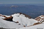 The top of Whitney glacier, one of nine on Mt. Shasta